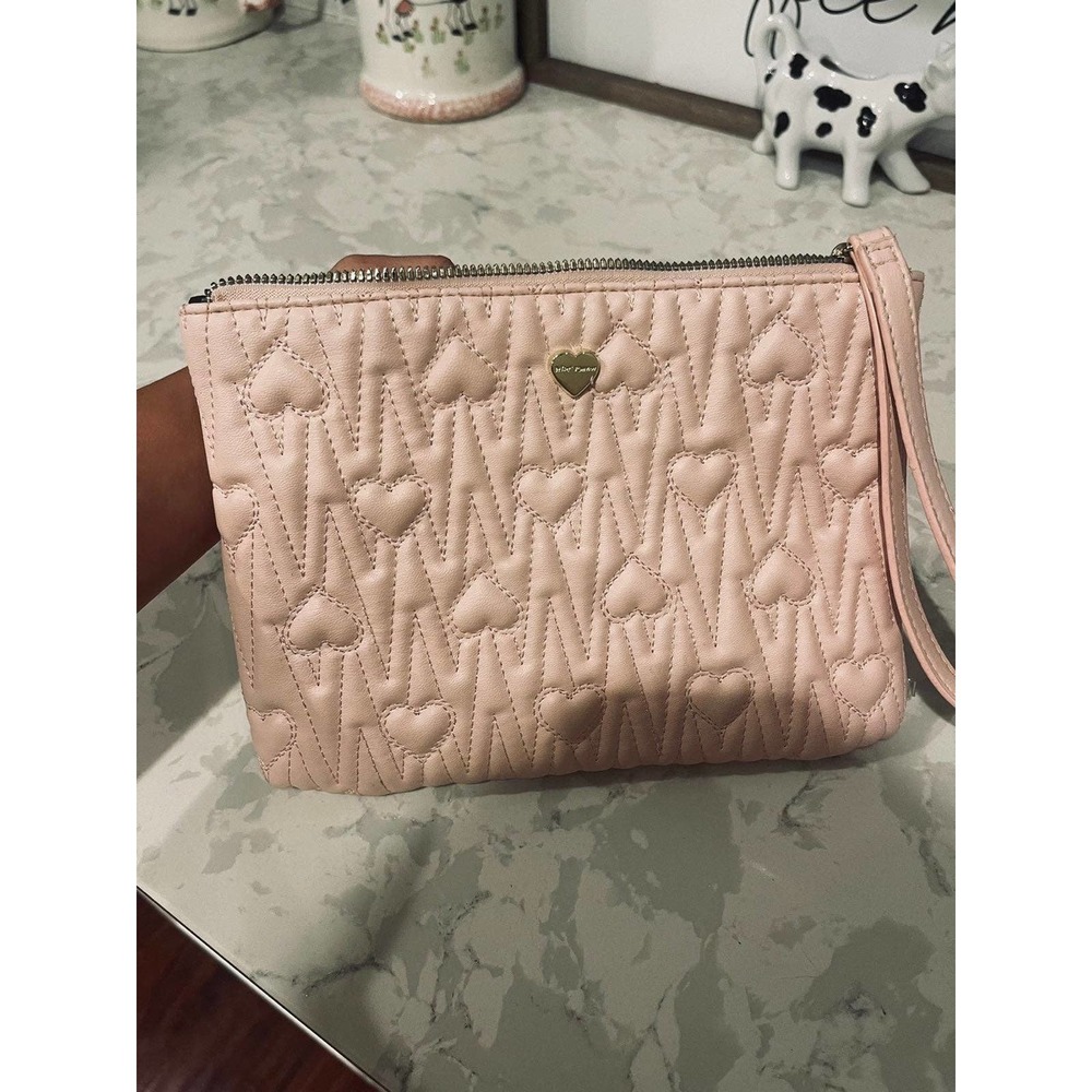 Betsey Johnson Pink Wristlet
